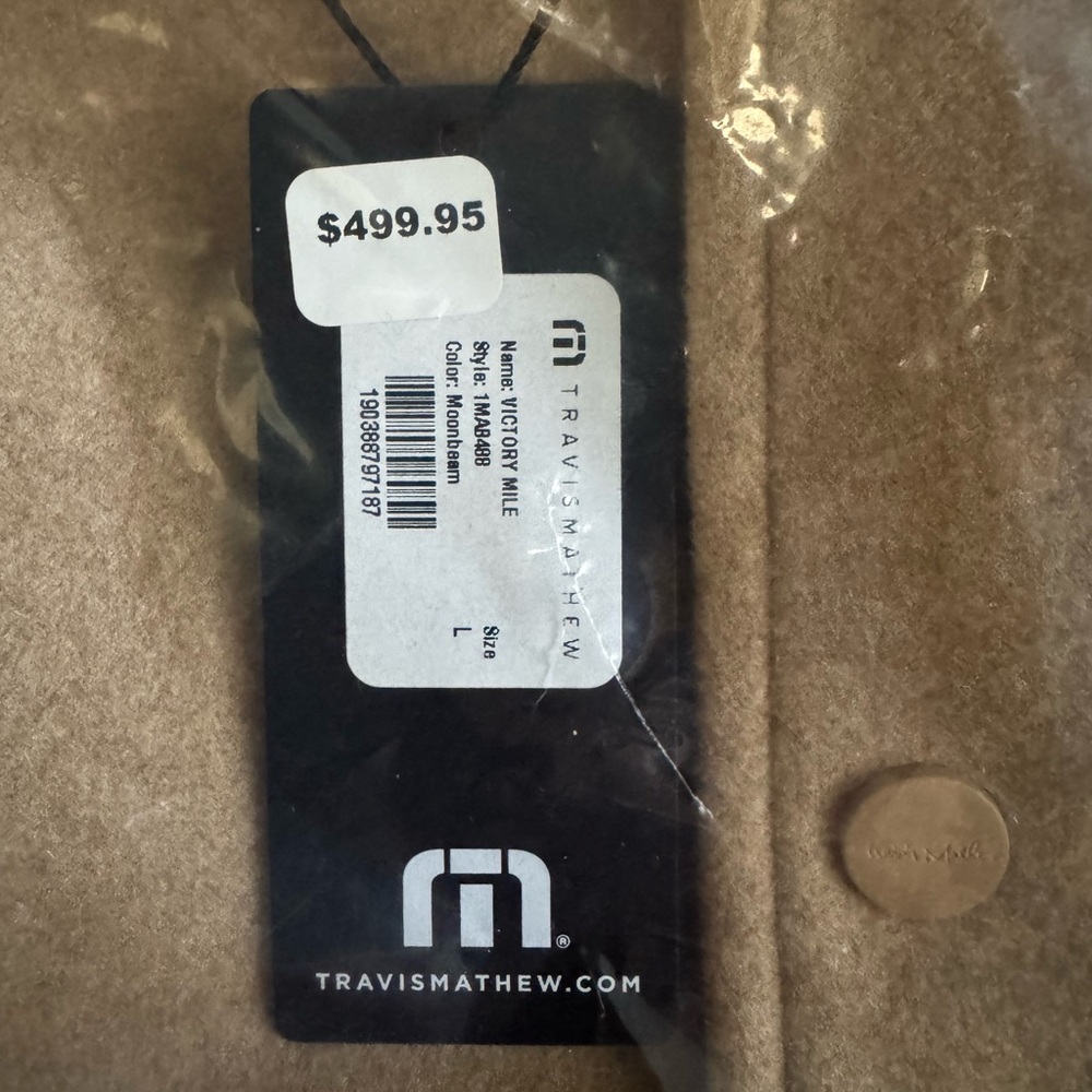 Travis Mathew Victory Mile Varsity Jacket L - Picture 4 of 5
